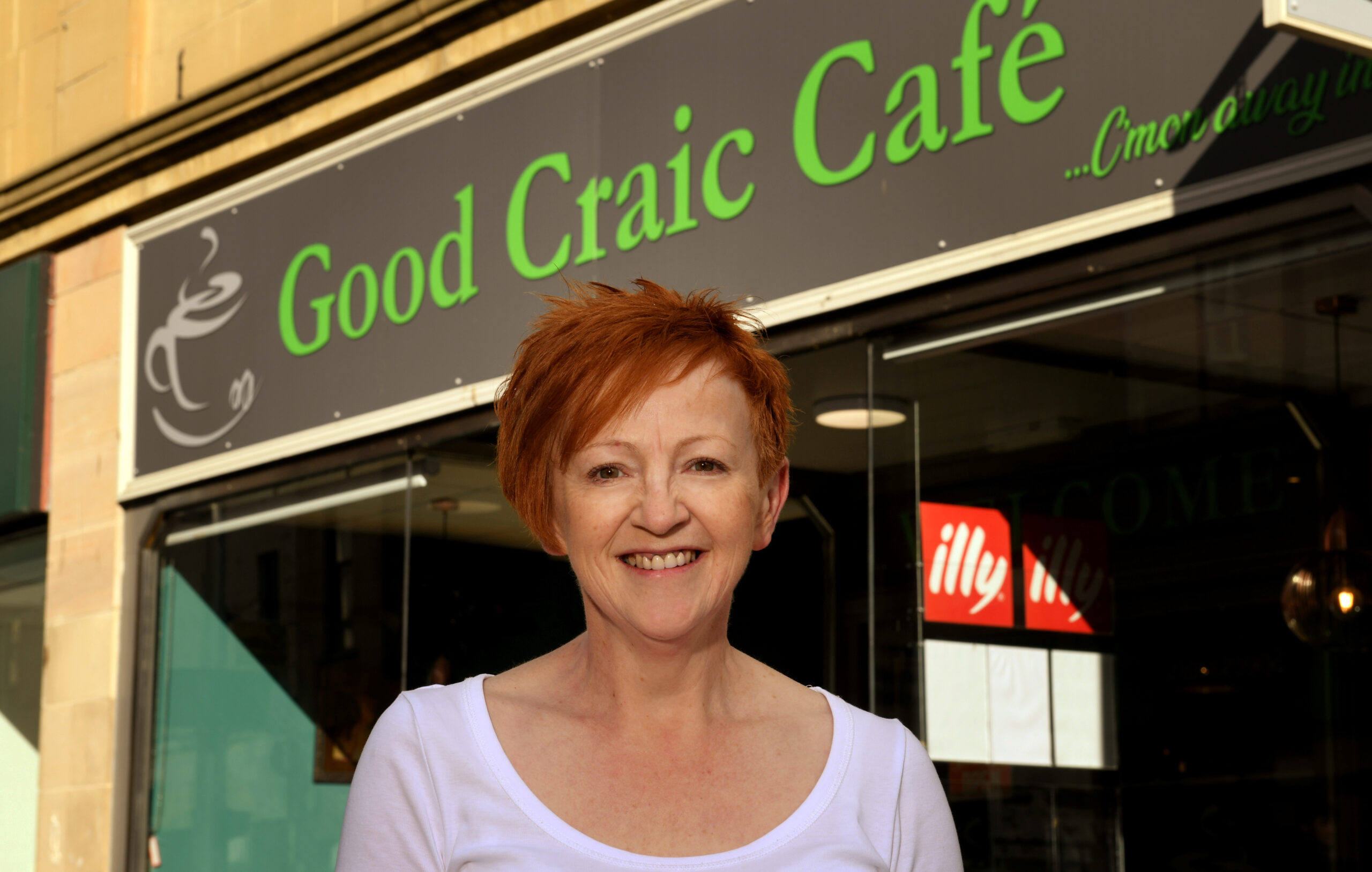 Successful Small Business Spotlight featuring Jackie Mcintosh of Good Craic Cafe