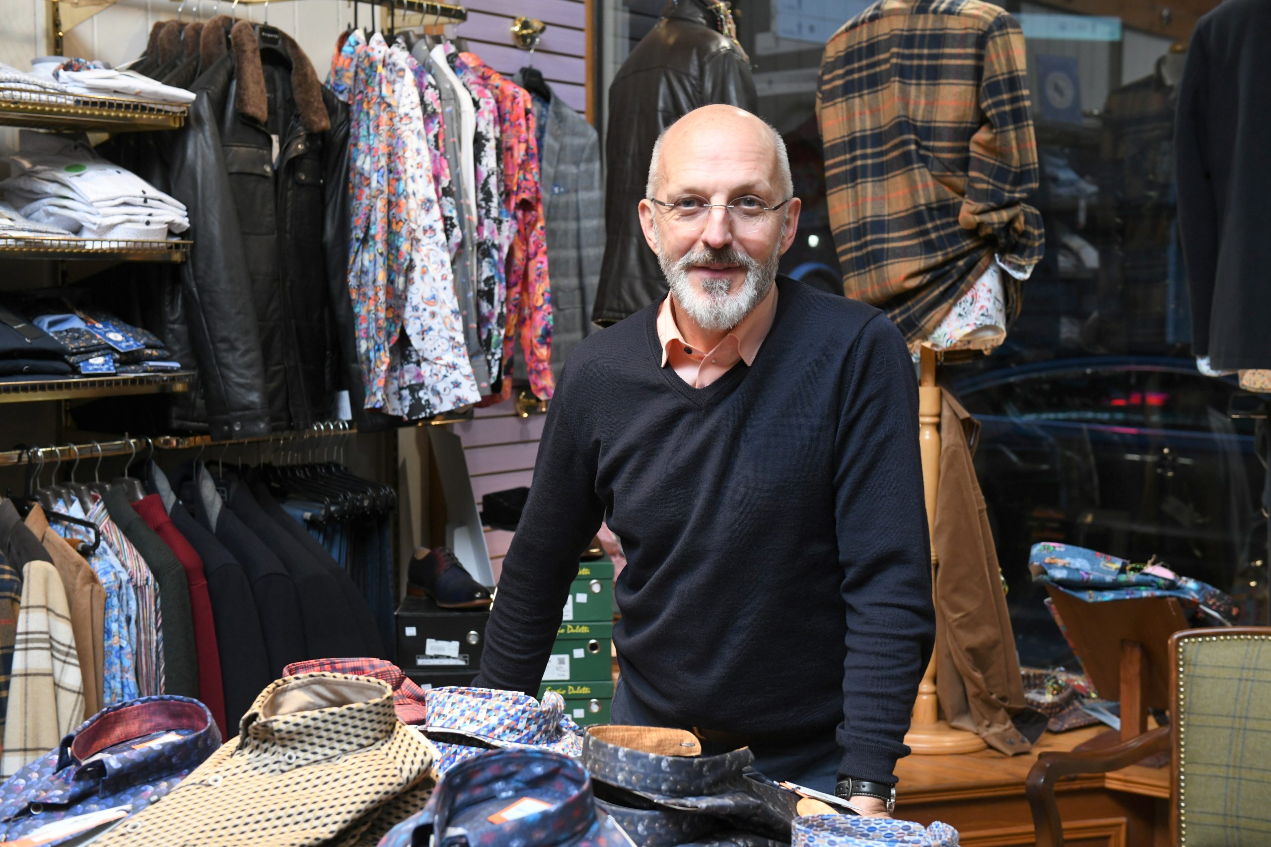 Christmas Stars featuring Donald Maclean of Primo Menswear on Queensgate