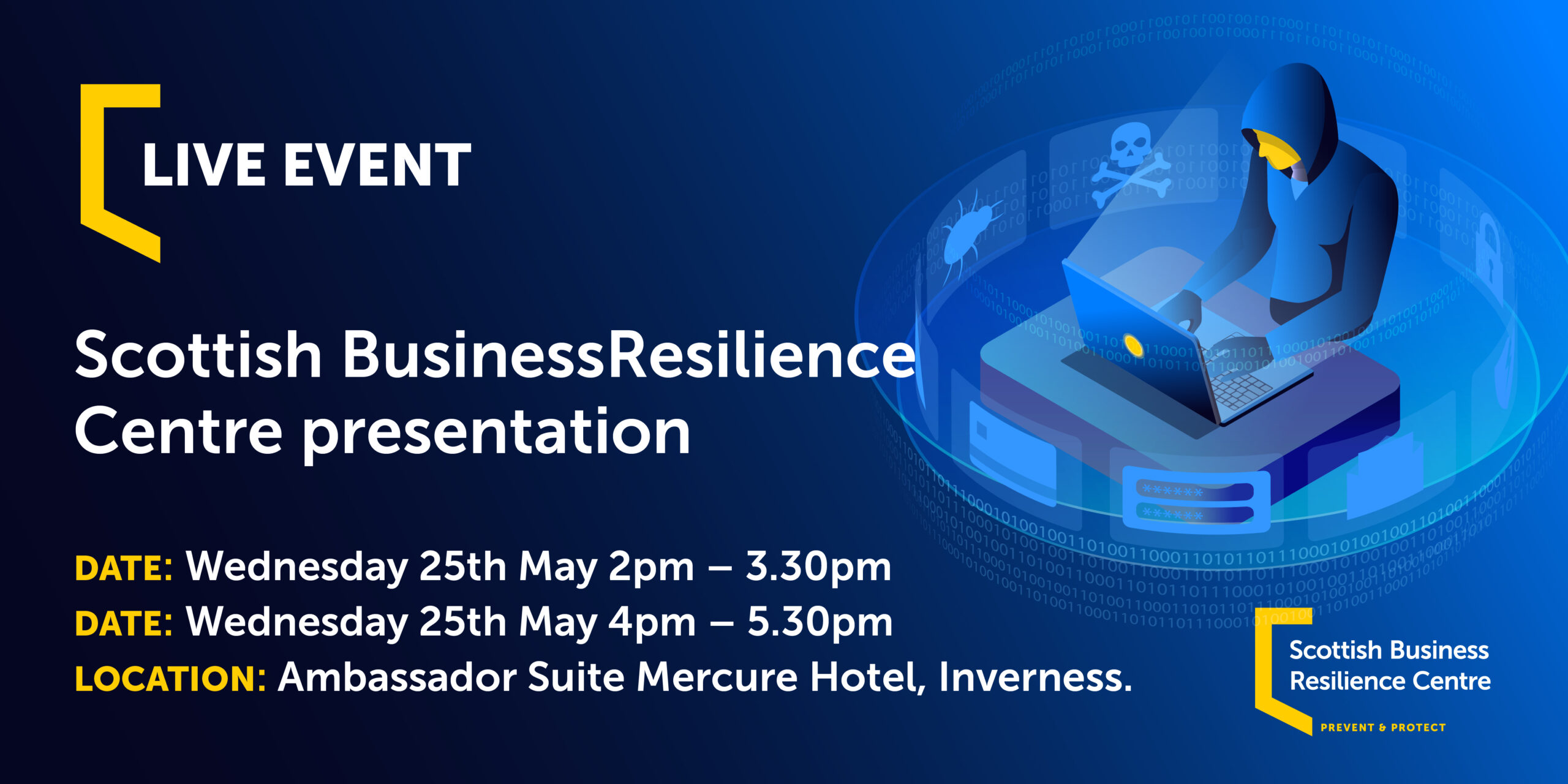Scottish Business Resilience Centre Presentations for Businesses 24-26 May